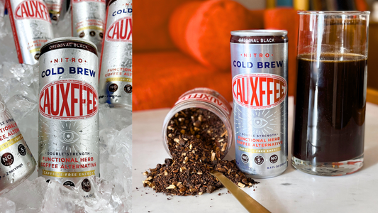 Nitro Cold Brew Cauxffee® Launches as the First Ready-to-Drink Coffee Alternative