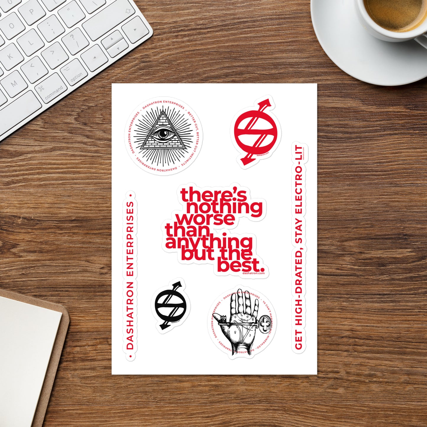 Official Dashatron Influencer Stickers
