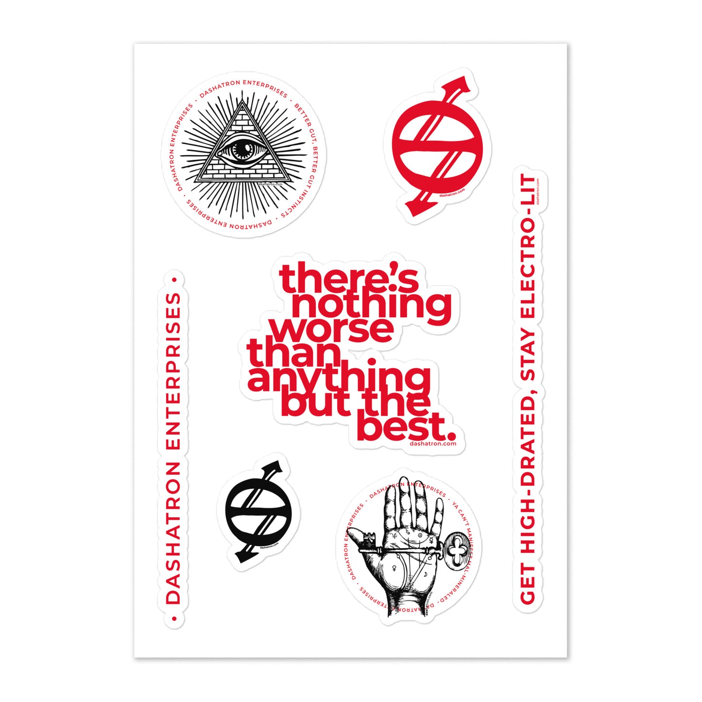 Official Dashatron Influencer Stickers