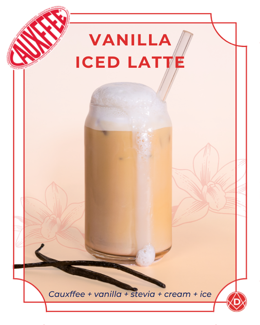 Vanilla Iced Cauxffee Latte Recipe