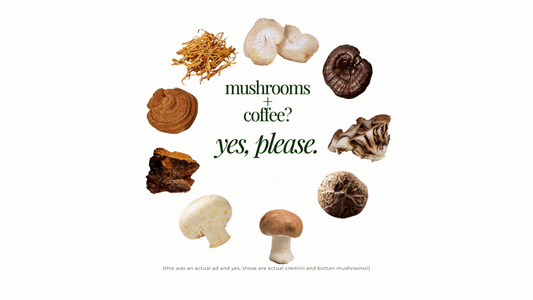 It's NOT mushroom coffee