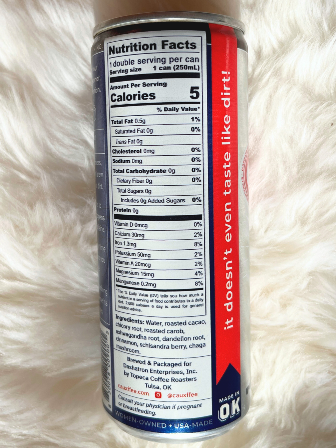 Cauxffee Silver Bullet - Nitro Cold Brew 8.4 oz